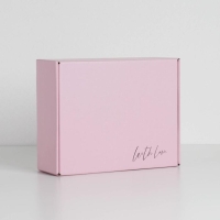 Коробка подарочная двухсторонняя складная, упаковка, &laquo;Мрамор&raquo;, 27 х 21 х 9 см