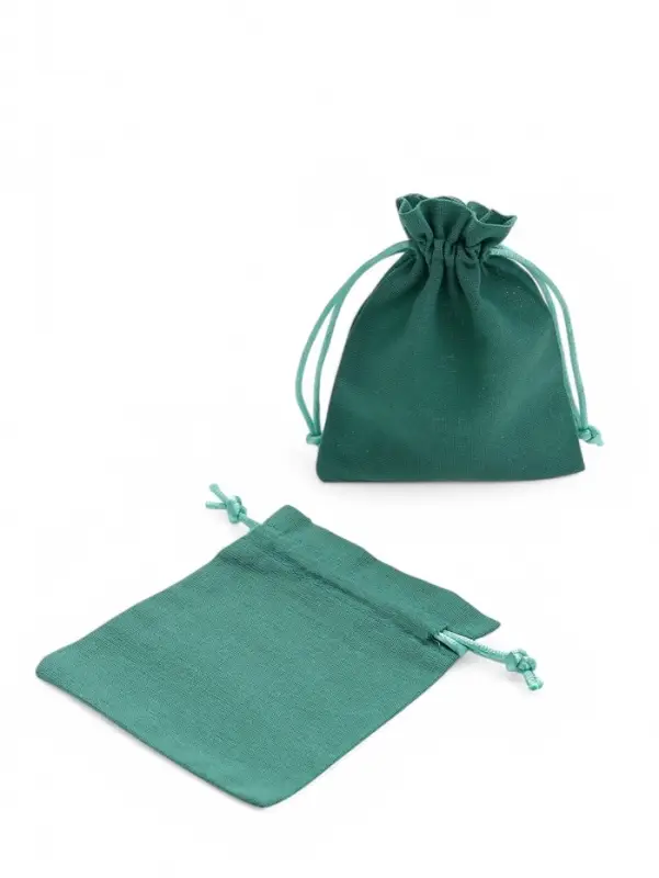 Мешочек подарочный &laquo;Хлопок&raquo;, 10&times;12 см, тиффани