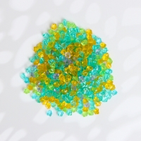 Светящийся декор "Камешки" микс, 100гр / 1см Светящийся декор "Камешки" микс, 100гр / 1см