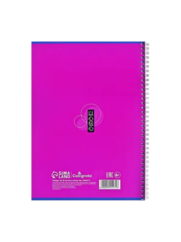 Компл тетр из 2шт A4 на гребне 96л кл Аниме.Парень киберпанк,мел карт+ТВИН,офсет (9944272)