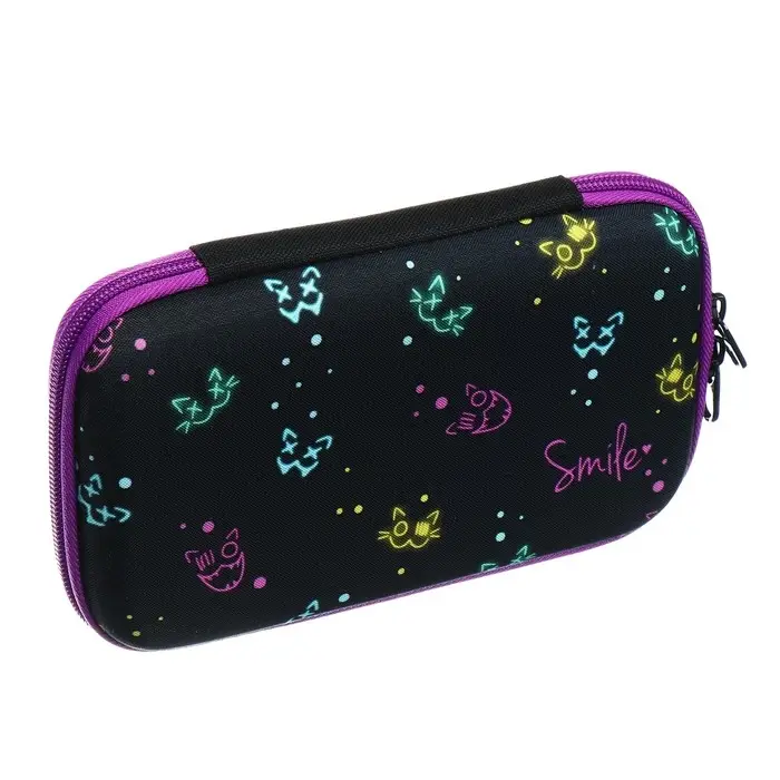 Пенал-футляр 120 х 210 х 50 мм, EVA жесткий, Stavia "Неон"