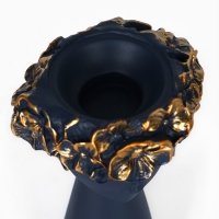 Подсвечник полистоун &laquo;Девушка с венком&raquo; 9,5 х 9,5 х 14 см МИКС