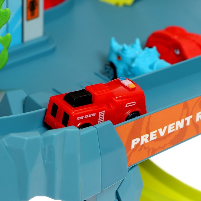 Автотрек &laquo;Динозавр&raquo;, звуковые эффекты, эффект дыма