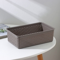 Корзинка универсальная Wenge, 2,25 л, 25,7&times;15,8&times;8 см, серая