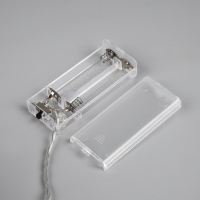 Фигура акрил. "Дед Мороз" 15 см, 10LED, AAx2 (не в компл.), свечение белое