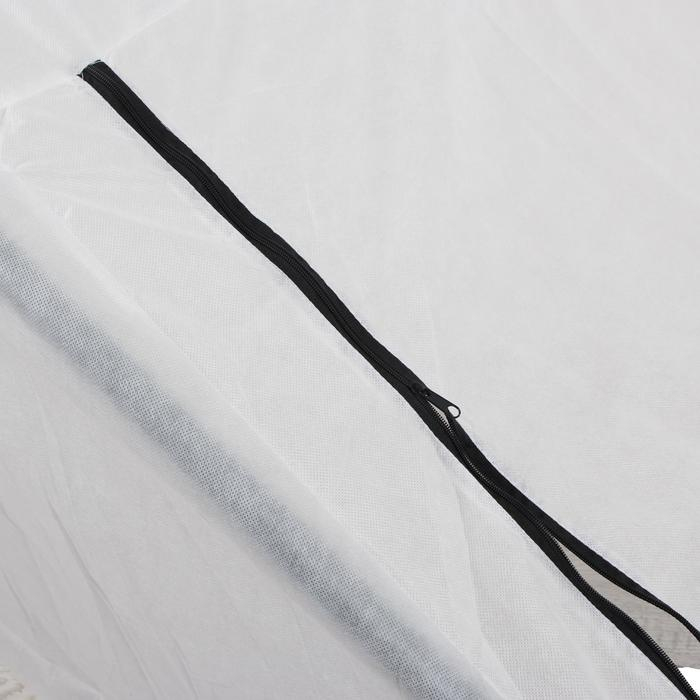 Мини-теплица, 3,7 × 1,4 × 1,15 м, стальной каркас d = 16 мм, спанбонд 60 г/м² Мини-теплица, 3,7 × 1,4 × 1,15 м, стальной каркас d = 16 мм, спанбонд 60 г/м²