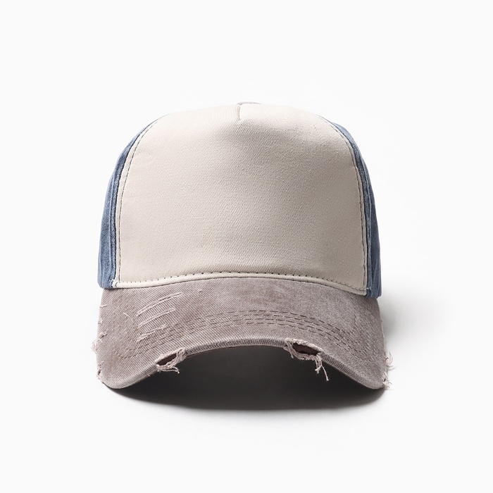 Кепка мужская MINAKU, цвет синий, размер 56-58