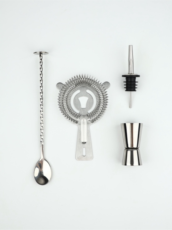 Набор для приготовления коктейлей "Бармен повтори", 5 предметов