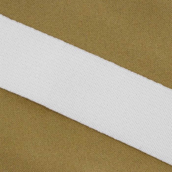 Резинка бельевая, 25 мм, 20 м, цвет белый