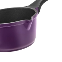 Ковш кухонный 1,5л сотейник с крышкой антипригарный литой