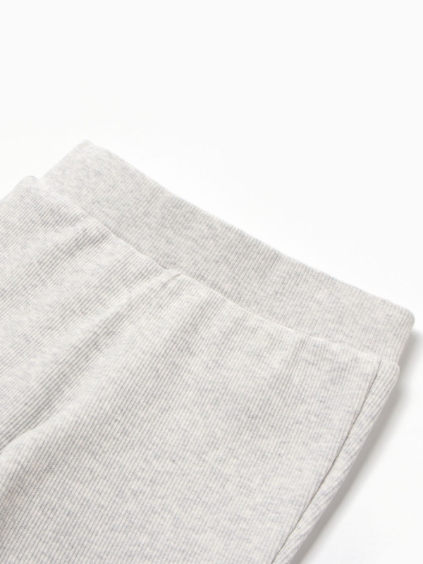 Брюки детские MINAKU, цвет серый меланж, рост 68-74 см