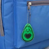 Светоотражающий элемент &laquo;Авокадо&raquo;, двусторонний, 4.1&times;6 см, зелёный