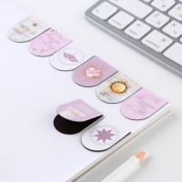 Закладки магнитные для книг, 8 шт  &laquo;Нежность&raquo;