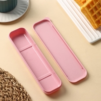 Футляр для столовых приборов Доляна, 21&times;5,5&times;2,2 см, цвет МИКС