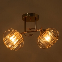 Люстра "Переливы" 2х40Вт Е27 золото Люстра "Переливы" 2х40Вт Е27 золото