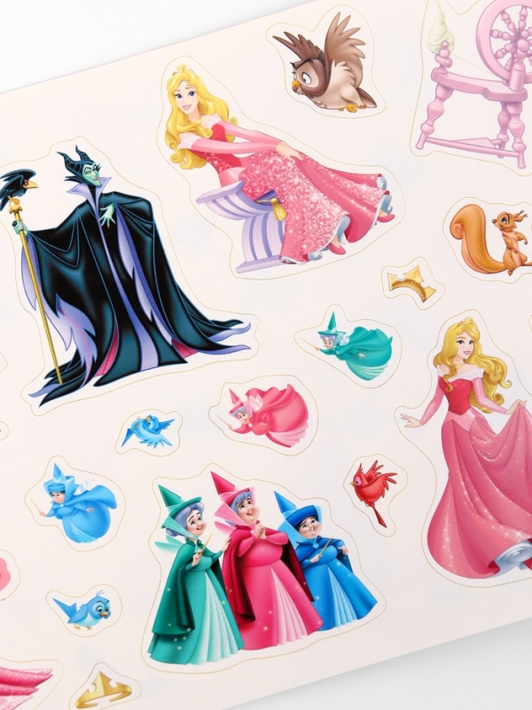 100 наклеек для набора 10362084, А5, 12 стр., Disney