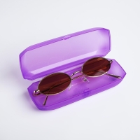 Футляр для очков на застёжке, длина 15 см, цвет МИКС Футляр для очков на застёжке, длина 15 см, цвет МИКС