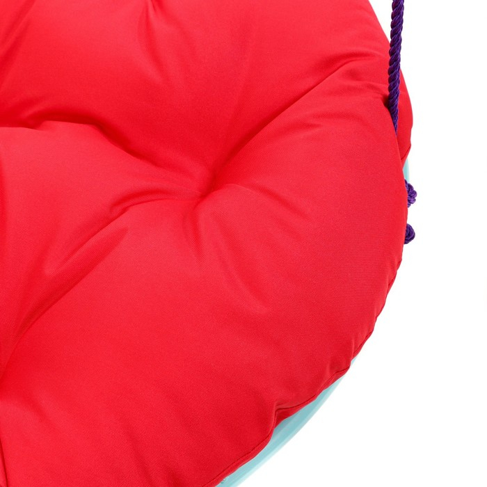 Качели Качели "Гнездо" с подушкой d 90 см, макс нагрузка 80 кг, красная подушка