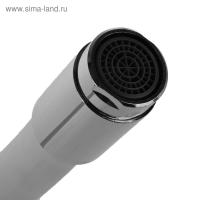 Смеситель для кухни Accoona A9890G, однорычажный, с силиконовым изливом, белый/хром Смеситель для кухни Accoona A9890G, однорычажный, с силиконовым изливом, белый/хром