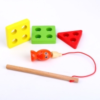 Деревянная пирамидка с рыбалкой &laquo;Логика&raquo;