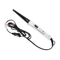 Плойка Rowenta CF3345F0, 36 Вт, конусная, турмалиновая керамика, 200°С, бело-чёрная Плойка Rowenta CF3345F0, 36 Вт, конусная, турмалиновая керамика, 200°С, бело-чёрная