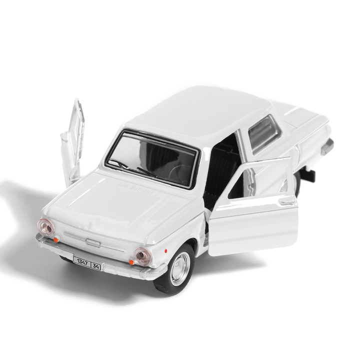 Машина металлическая &laquo;Запорожец&raquo;, инерция, 12 см, белый