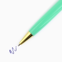 Ручка в подарочной коробке &laquo;Любимому учителю&raquo;, металл, синяя паста, 1.0 мм