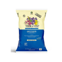 Грунт Живая Земля, цветочная, 25 л