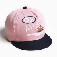 Кепка детская MINAKU "Машинка" розовый, р-р 48-50 Кепка детская MINAKU "Машинка" розовый, р-р 48-50