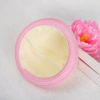 Панама детская соломенная для девочки &laquo;Пандочка&raquo;, р-р 54, 2-6 лет