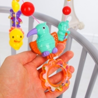 Мобиль музыкальный на кроватку &laquo;Домик. Зверятки погремушки №6&raquo;, заводной, Крошка Я