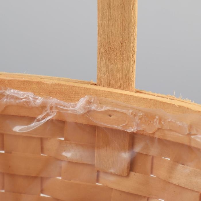 Корзина плетеная, секвойя, 22х15,5х12/25,5 см Корзина плетеная, секвойя, 22х15,5х12/25,5 см