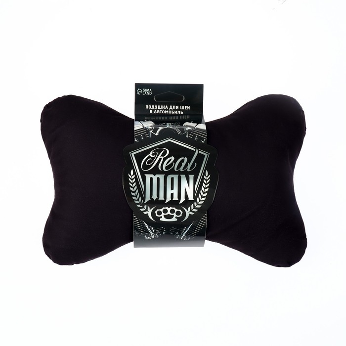 Автомобильная подушка &laquo;Real man&raquo;, 19 х 28 см
