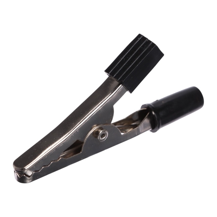 Зажим Зажим "крокодил" "ГЛАВДОР" 50 мм, 20 А, набор 4 шт