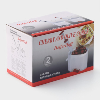 Машинка для удаления косточек из вишни Доляна &laquo;Вишнёвый сад&raquo;, контейнер 450 мл, цвет белый