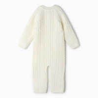 Комбинезон детский, цвет молочный, рост 74-80 см