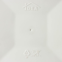 Кашпо для цветов со вставкой &laquo;Ротанг&raquo;, вставка 4,9 л, цвет белый