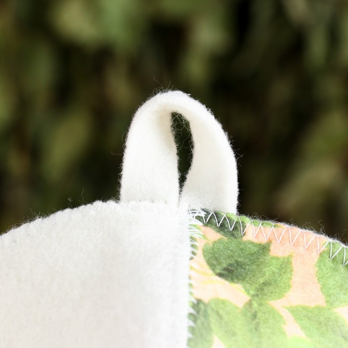 Шапка для бани Шапка для бани "По жизни парюсь только в бане"