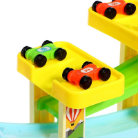 Автотрек развивающий &laquo;Гонки по склону&raquo;, в комплекте 8 машинок