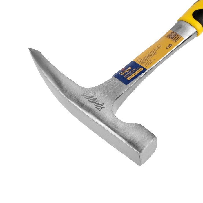 Молоток-кирка ТУНДРА ПРОФИ, цельнокованый, двухкомпонентная рукоятка, заостренный, 600 г Молоток-кирка ТУНДРА ПРОФИ, цельнокованый, двухкомпонентная рукоятка, заостренный, 600 г