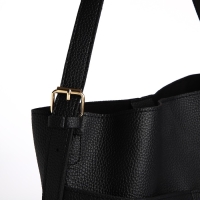 Сумка женская тоут на магните, цвет чёрный Сумка женская тоут на магните, цвет чёрный