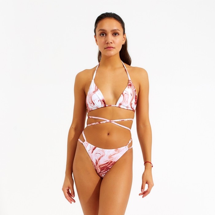 Купальник женский раздельный MINAKU цвет кремовый, размер 48 Купальник женский раздельный MINAKU цвет кремовый, размер 48