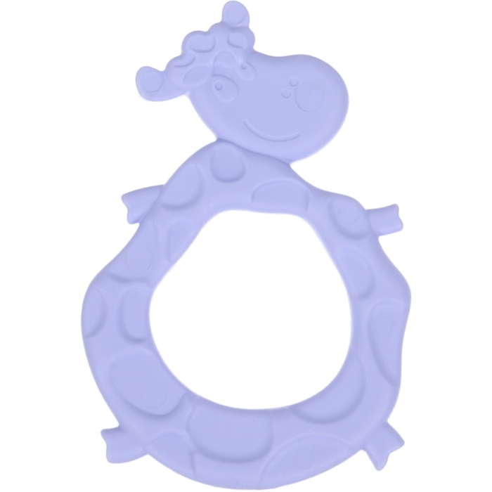 Прорезыватель силиконовый &laquo;Коровка&raquo;, цвет фиолетовый, ТЭП, КНОПА