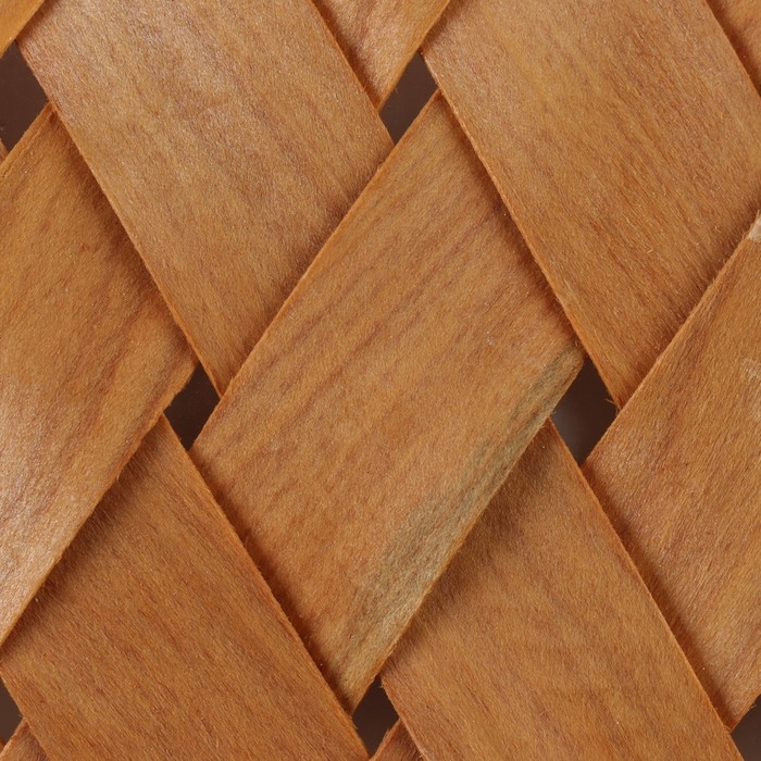 Корзина плетеная, 23,5 х 17 х H12/26,5 см, секвойя