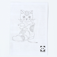 Набор для выжигания на спилах &laquo;Игривый котёнок&raquo;