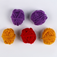 Цветы своими руками из помпонов &laquo;Весенний букет&raquo;, набор для творчества на 8 марта