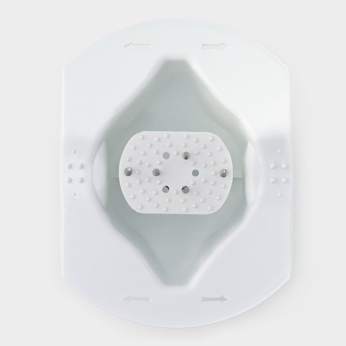 Овощерезка - шинковка Доляна &laquo;Смарти&raquo;, 3 сменных насадки, пушер, цвет белый