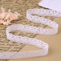 Кружево вязаное, 25 мм × 10 ± 1 м, цвет белый Кружево вязаное, 25 мм × 10 ± 1 м, цвет белый