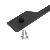 Ручка скоба мебельная RS1401, м/о=225, цвет черный