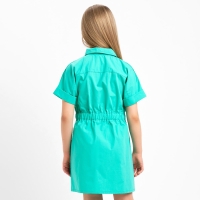 Платье детское с карманами KAFTAN, размер 30 (98-104 см), цвет зелёный Платье детское с карманами KAFTAN, размер 30 (98-104 см), цвет зелёный